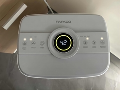 Sensor de humedad incorporado Deshumidificador de aire eléctrico 12 L/D LED Smart Touch Display