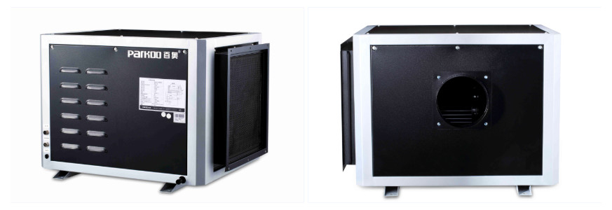 El tipo montado techo de la compresa del deshumidificador 10L/H que crece con eficacia combina estilo