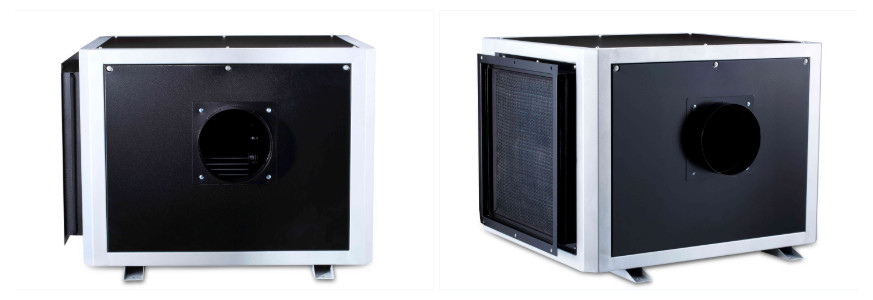 El tipo montado techo de la compresa del deshumidificador 10L/H que crece con eficacia combina estilo