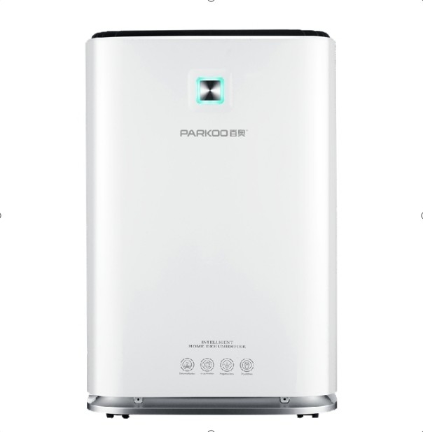 Deshumidificador inteligente Bluetooth TFT LCD PM2.5 Indicador de calidad del aire HEPA H11 WiFi de aniones de carbono