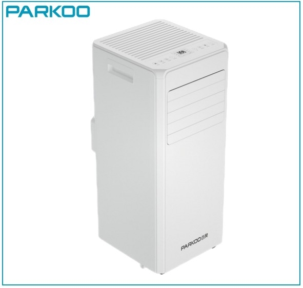 110V 115V 10000 BTU Bajo ruido Aire acondicionado móvil no fijo Refrigerador de aire Botón parpadeante Panel de control de presión blanda