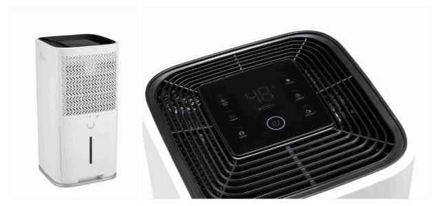 Deshumidificador casero lavable del ² 24L/D del filtro de aire los 20M pequeño